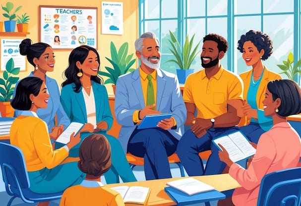 The Role of School Leadership in Supporting Teacher Well-Being: Strategies and Impact